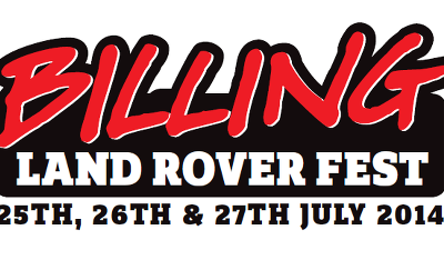 Billing Aquadrome Land Rover Fest 2014