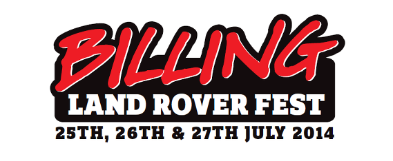 Billing Aquadrome Land Rover Fest 2014