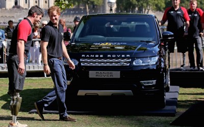 JLR Hosts Invictus Driving Challenge