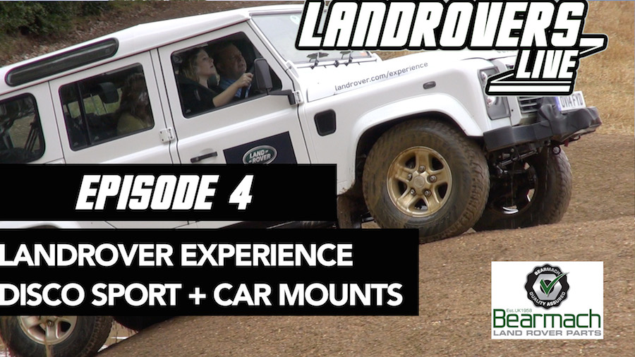 Episode 4 – Land Rover Experience, Phone Holders + Discovery Sport