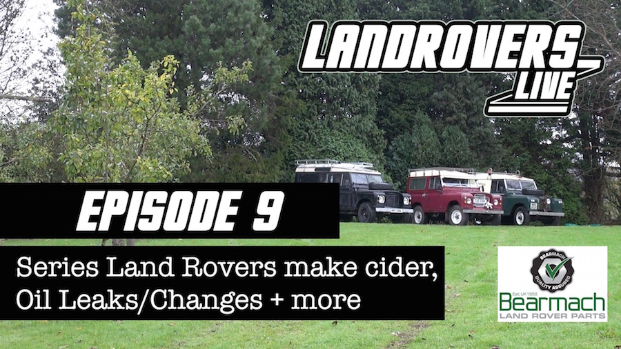 Episode 9 – Making Cider, Changing oils and more