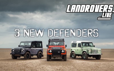 The Year of Defender Kick starts with 3 new models